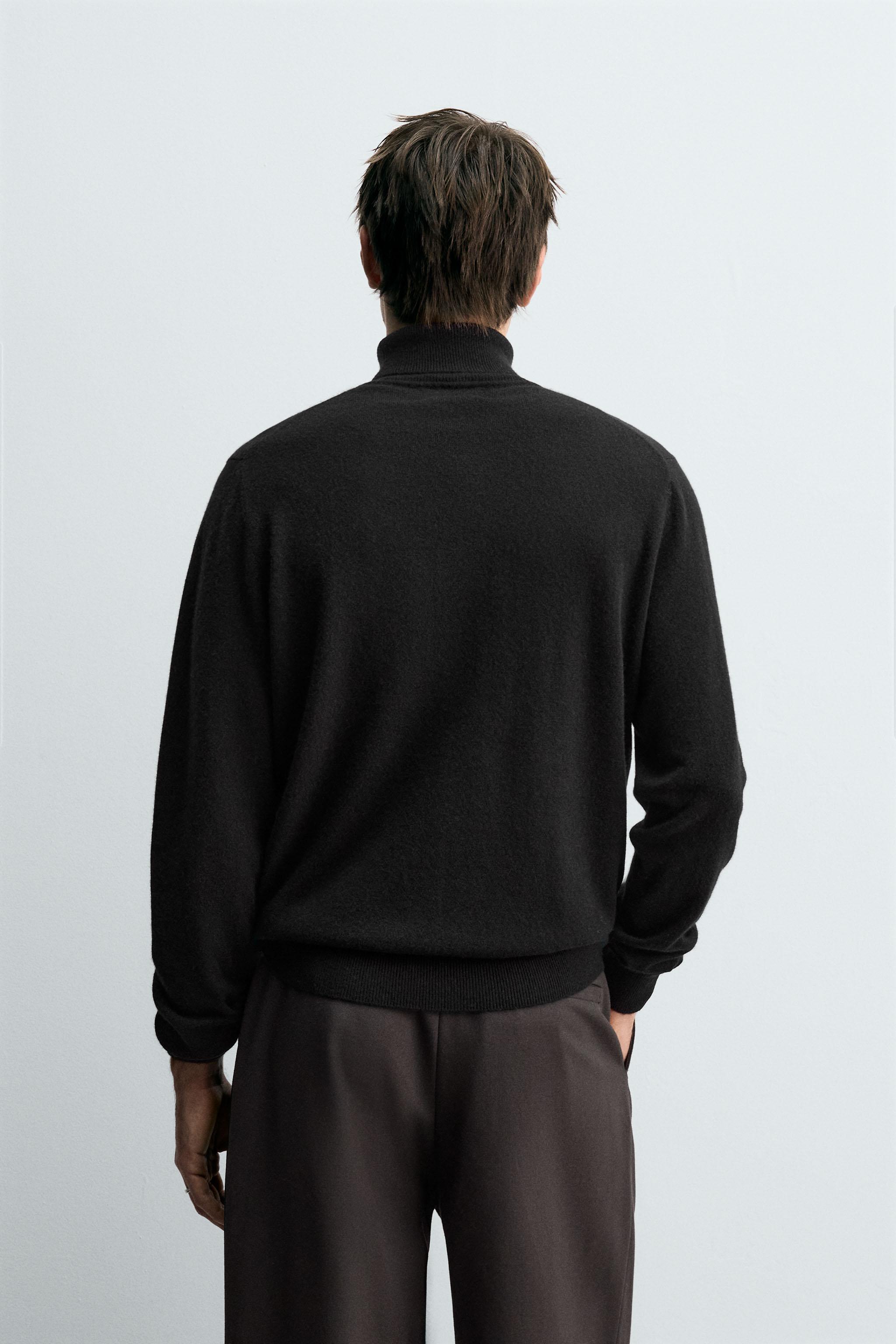 100% CASHMERE TURTLENECK JUMPER